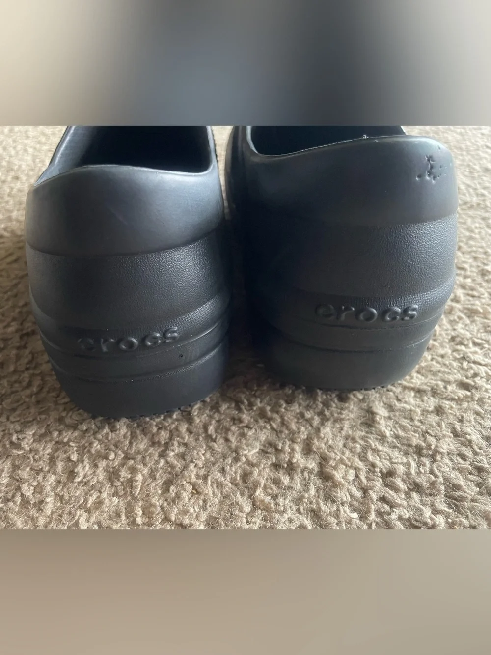 Crocs Dual Comfort women’s 9 black